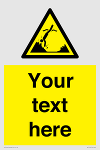 Custom Warning submerged objects